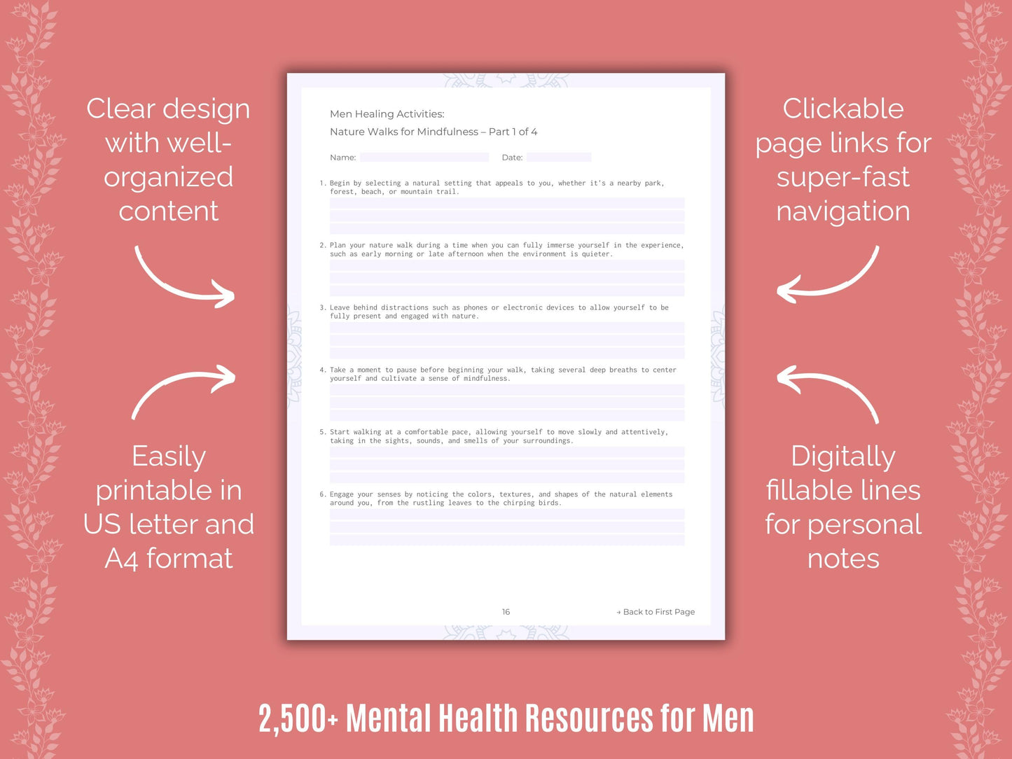 Men Mental Health Counselor Cheat Sheets