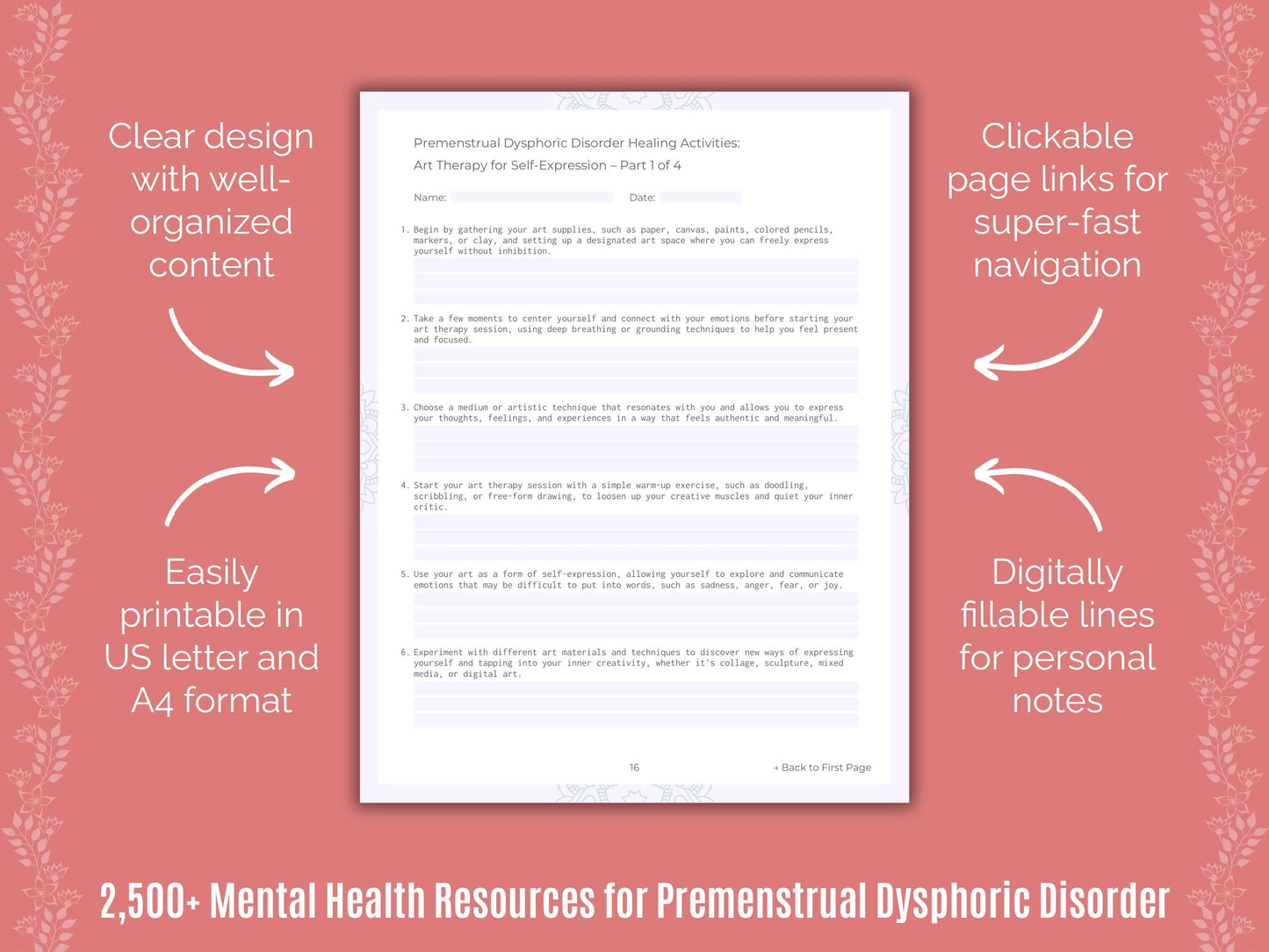 Premenstrual Dysphoric Disorder Mental Health Counselor Cheat Sheets