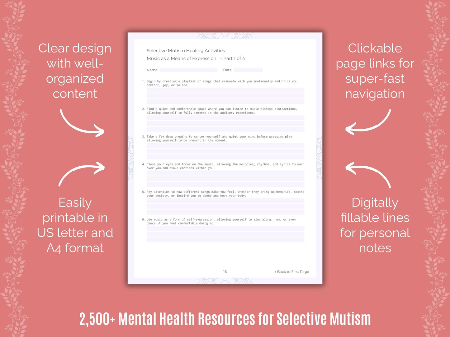 Selective Mutism Mental Health Counselor Cheat Sheets