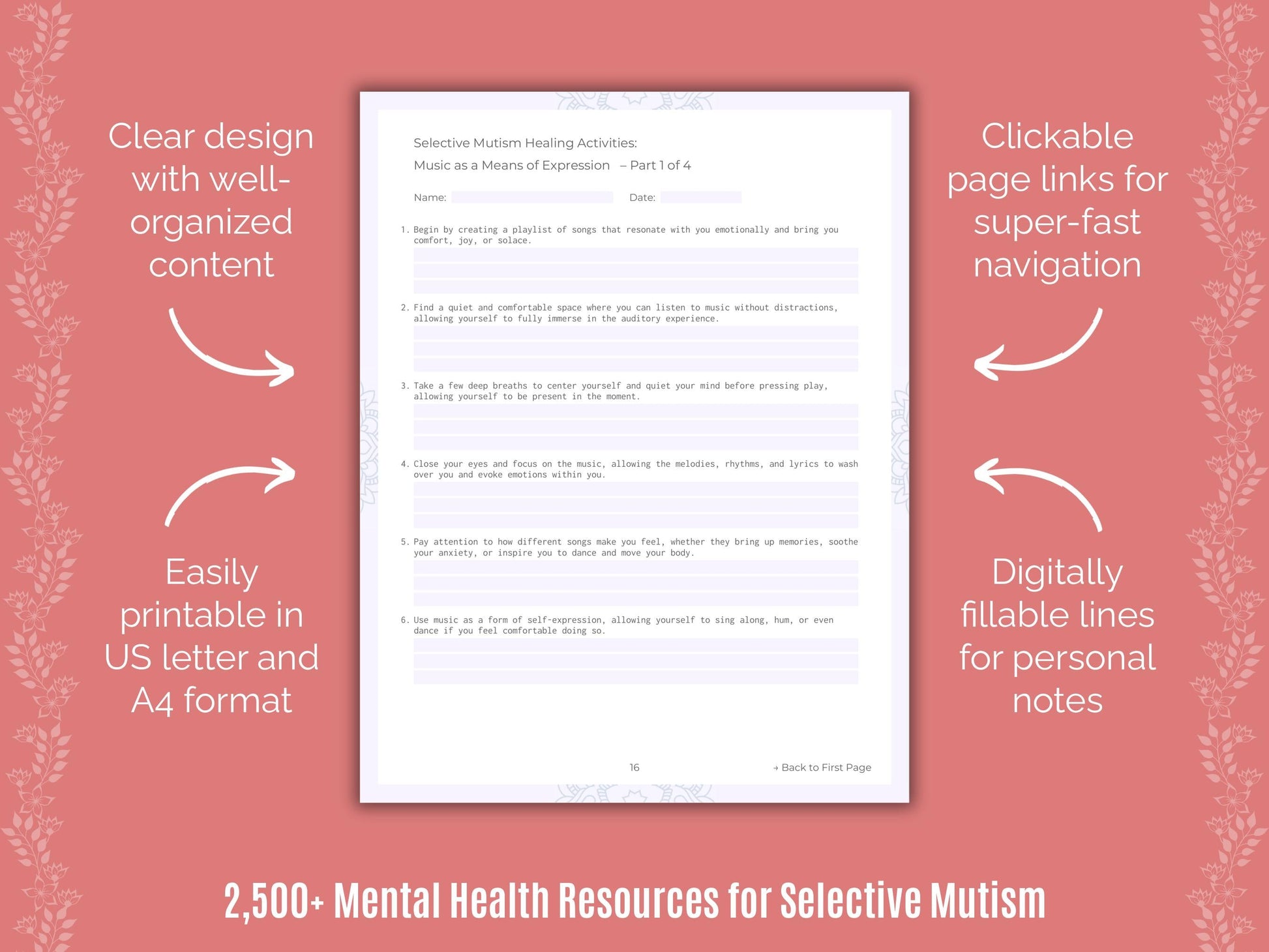 Selective Mutism Mental Health Counselor Cheat Sheets