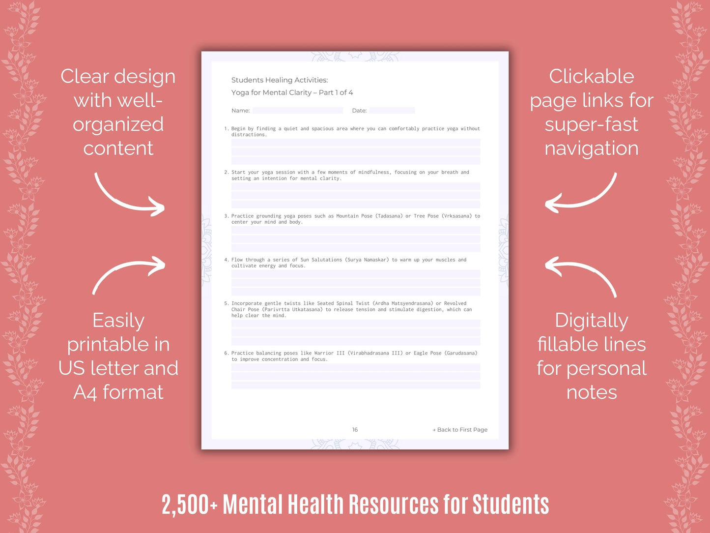 Students Mental Health Counselor Cheat Sheets