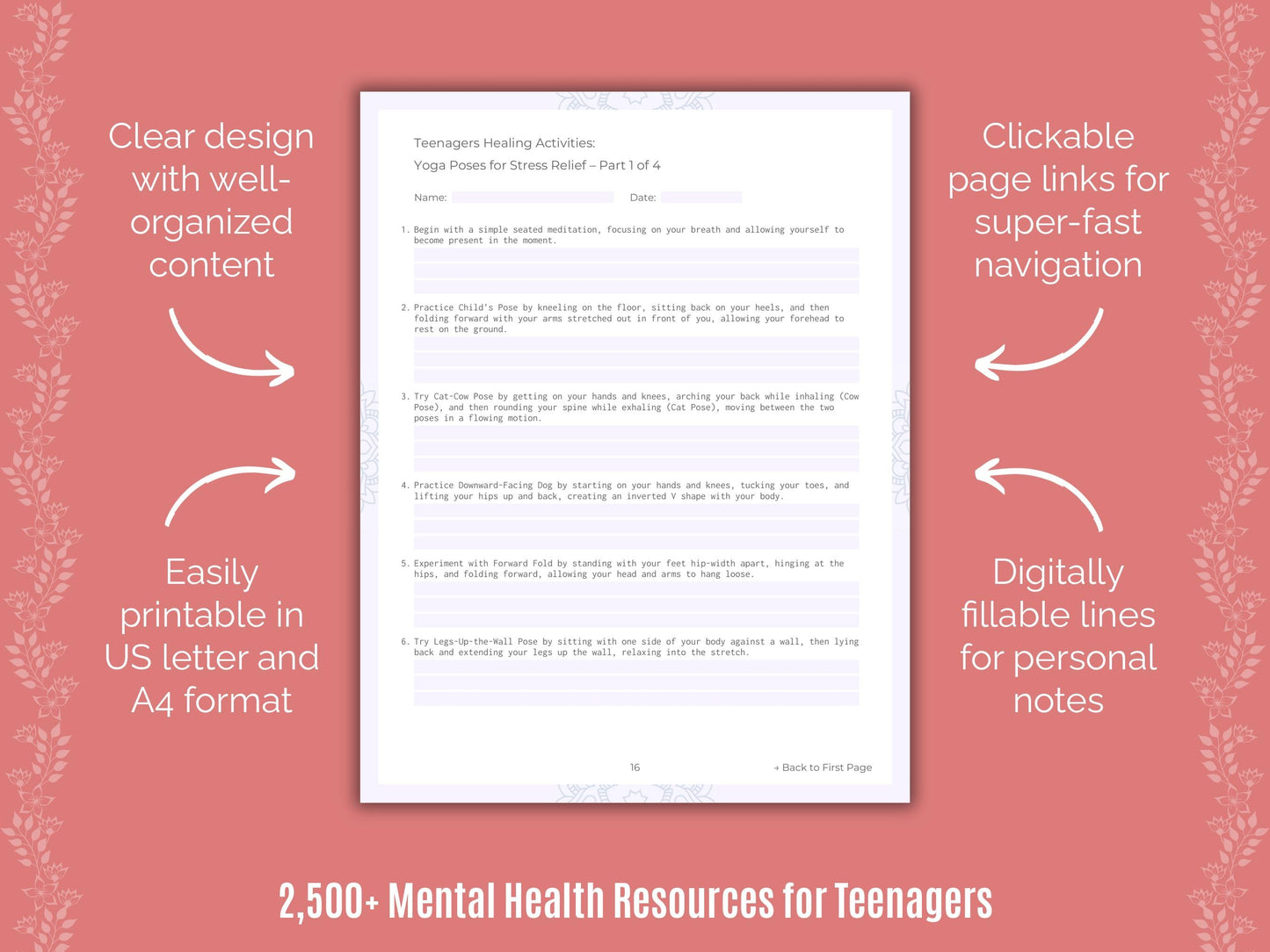 Teenagers Mental Health Counselor Cheat Sheets