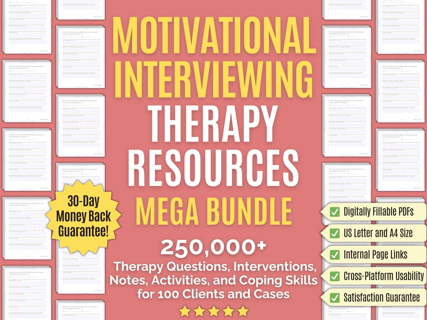 Motivational Interviewing Psychology Workbooks