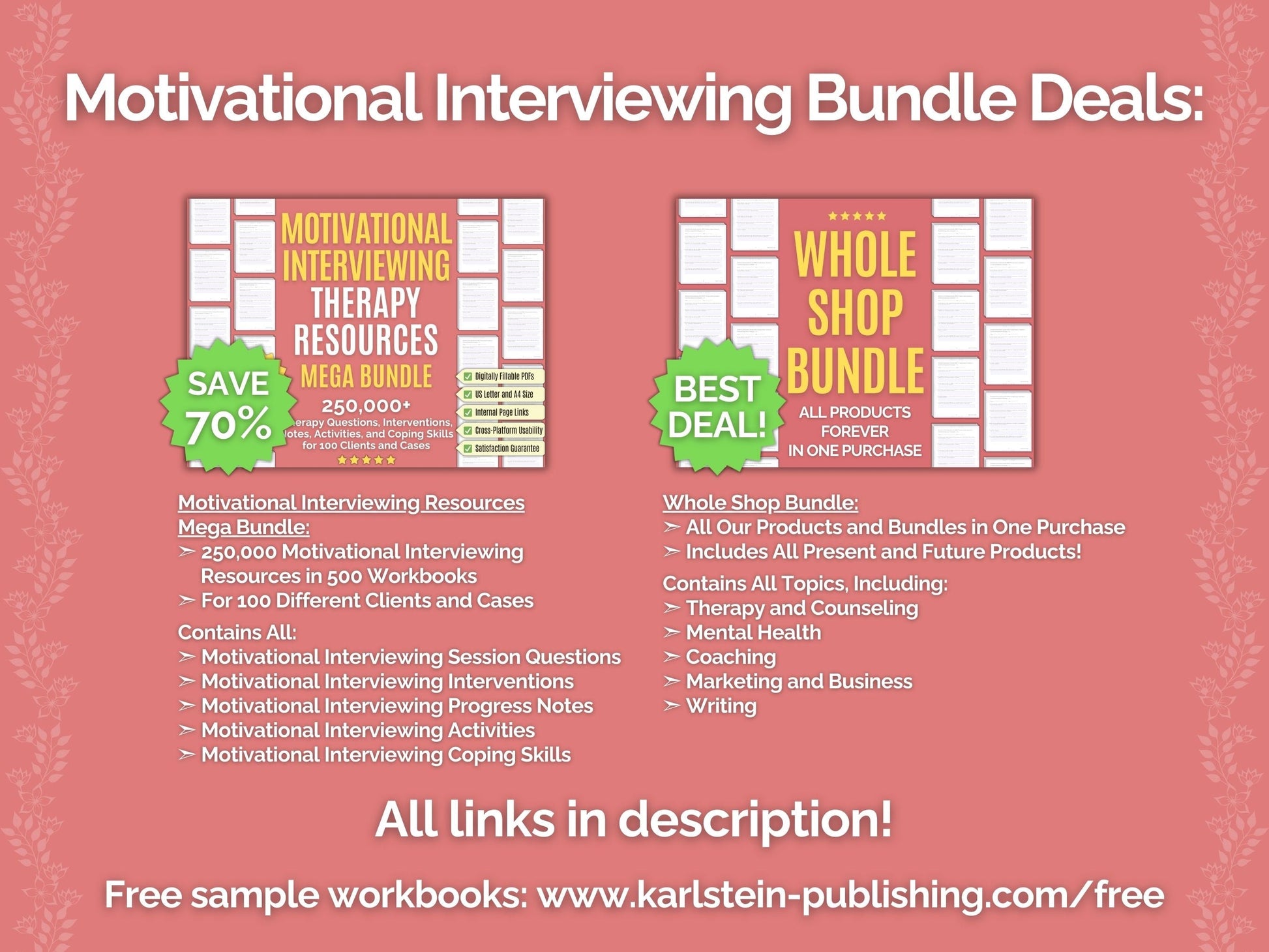 Motivational Interviewing Therapy Session Activities Mental Health Tools