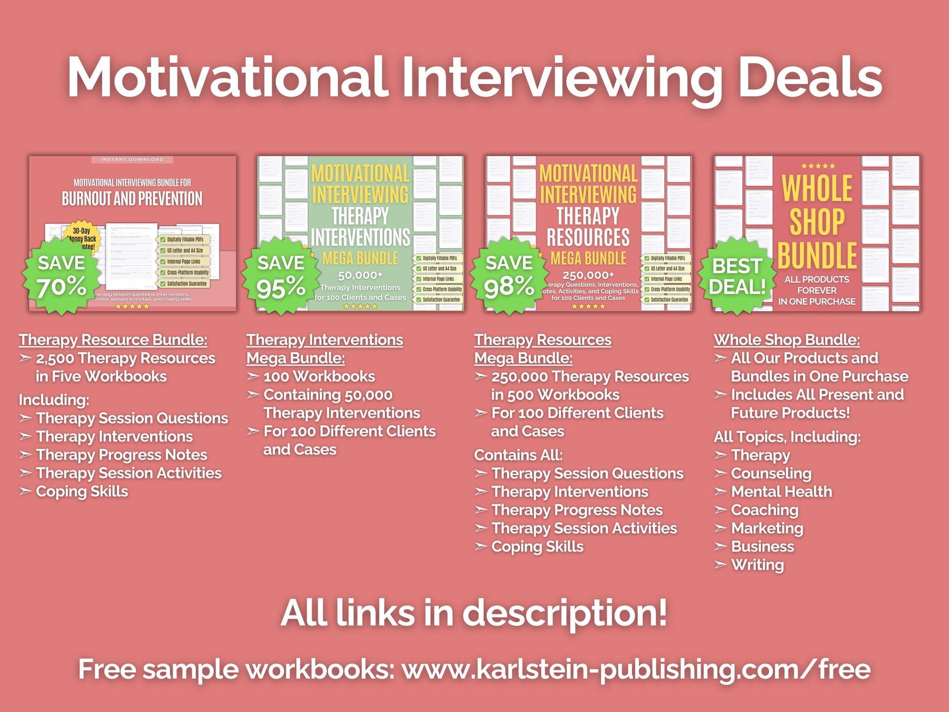 Burnout and Prevention Motivational Interviewing Psychotherapy Sessions