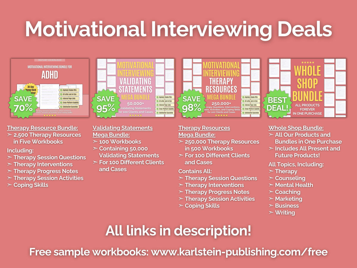 ADHD Motivational Interviewing Psychotherapy Sessions