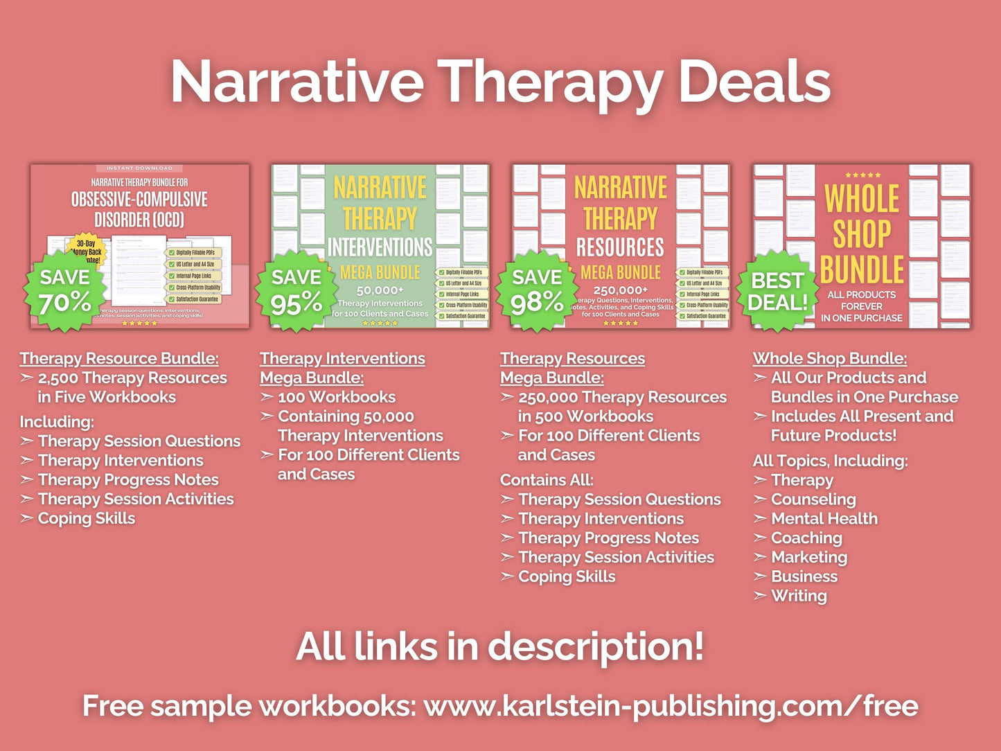 Obsessive-Compulsive Disorder (OCD) Narrative Therapy Psychotherapy Sessions