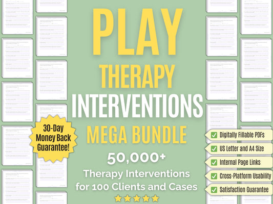 Play Therapy Interventions Psychology Workbooks