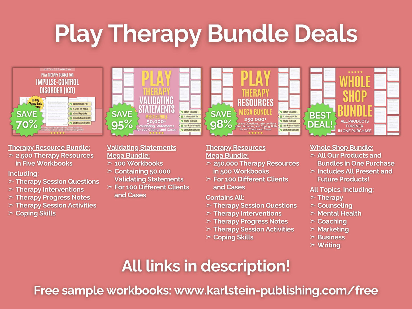 Impulse-Control Disorder (ICD) Play Therapy Psychotherapy Sessions