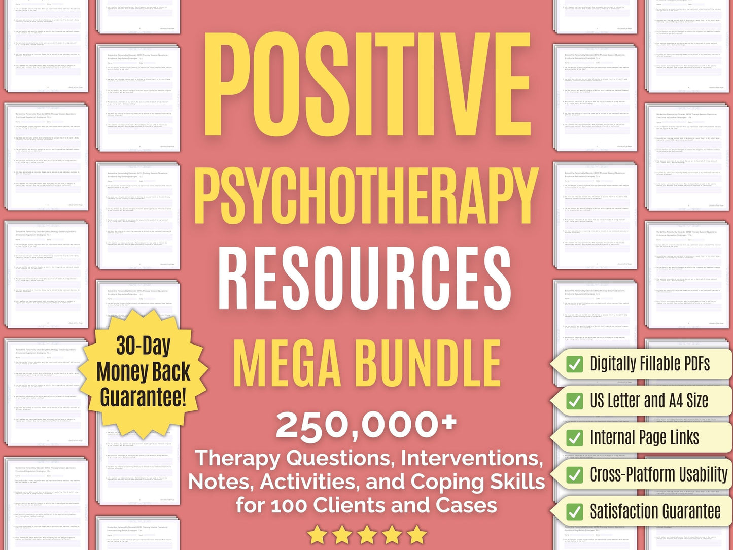 Positive Psychotherapy Psychology Workbooks