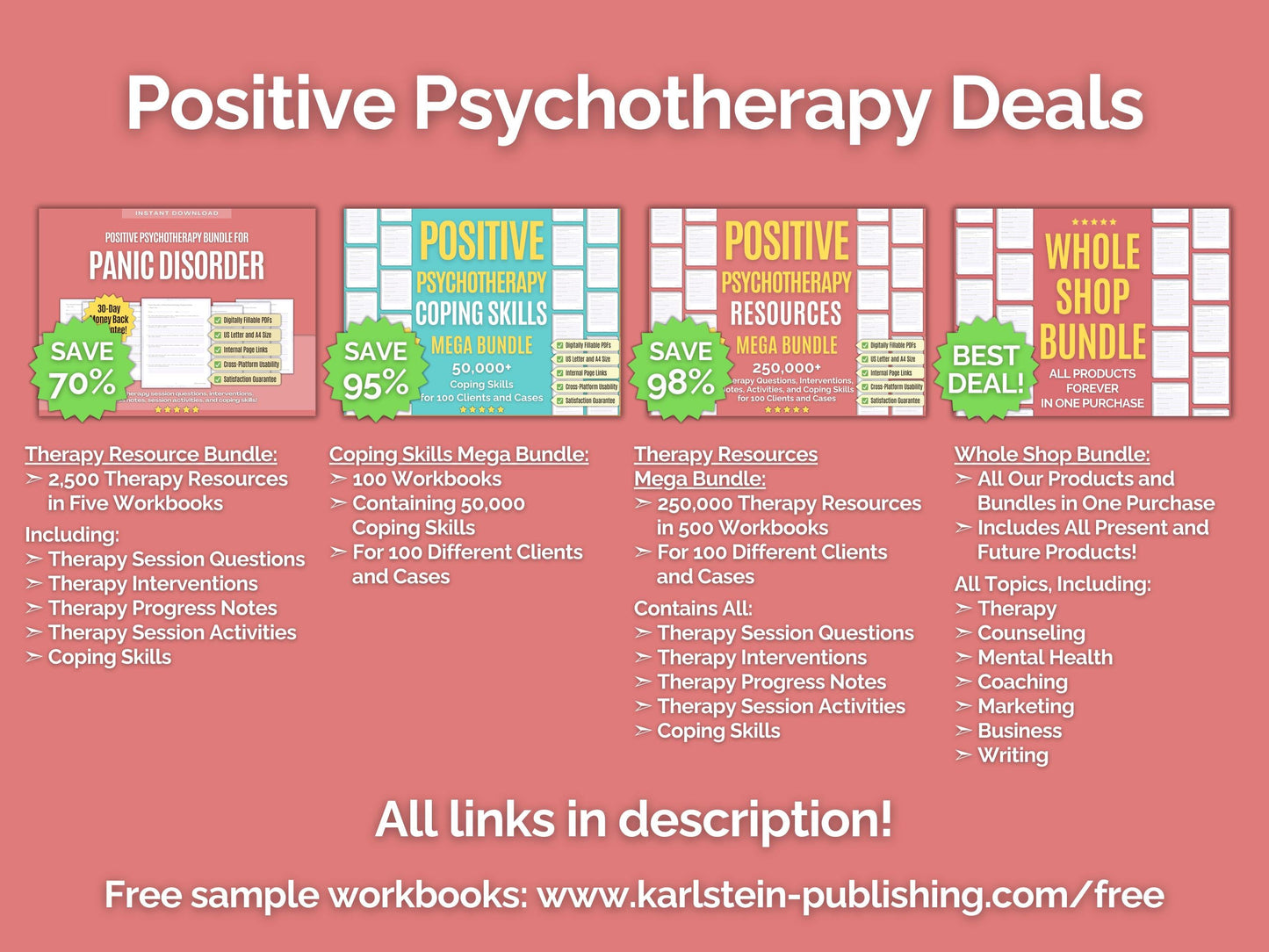 Panic Disorder Positive Psychotherapy Psychotherapy Sessions