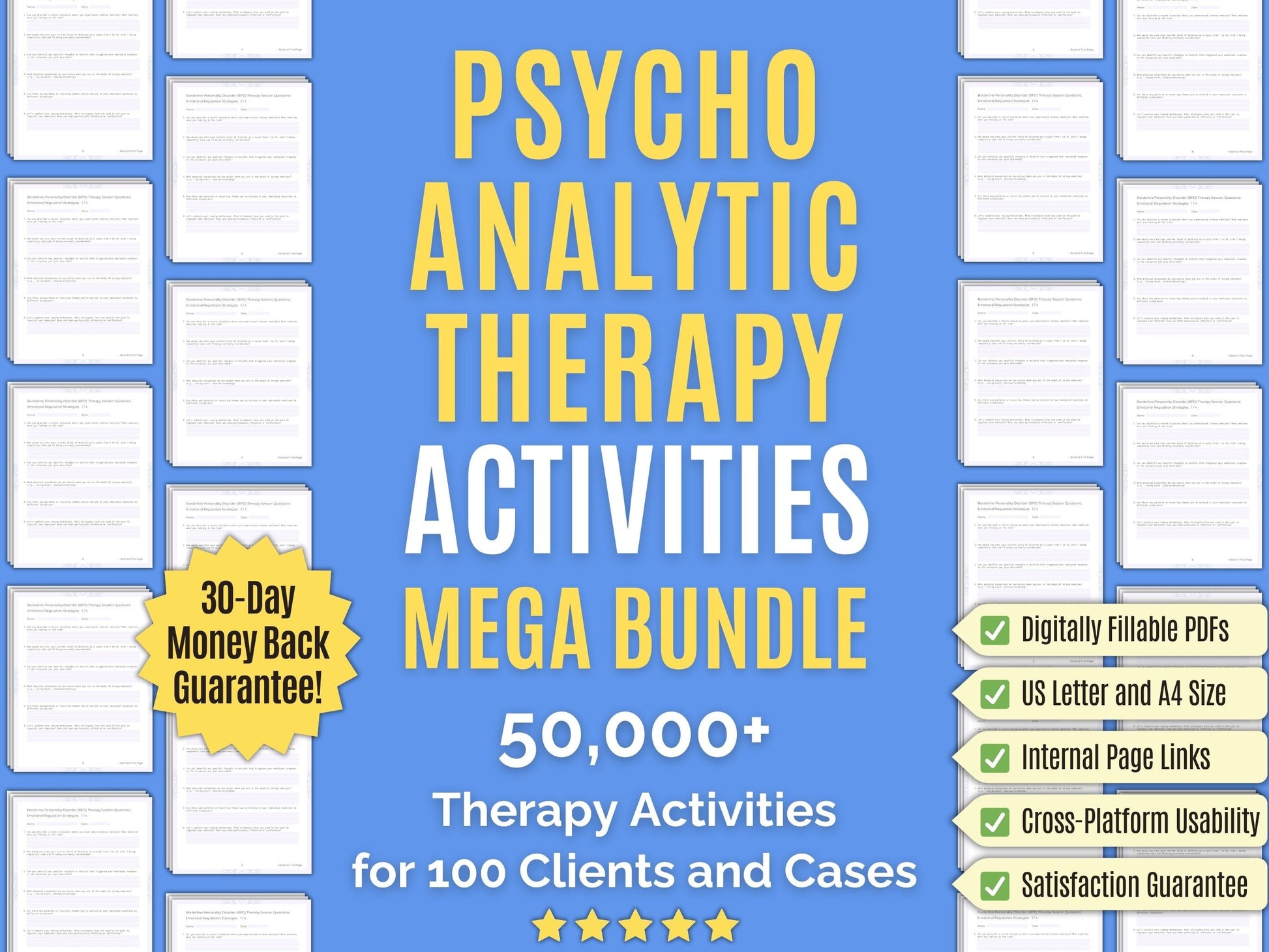 Psychoanalytic Therapy Session Activities Psychology Workbooks