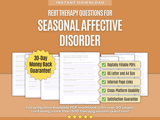 Seasonal Affective Disorder Rational Emotive Behavior Therapy (REBT) Psychology Workbooks