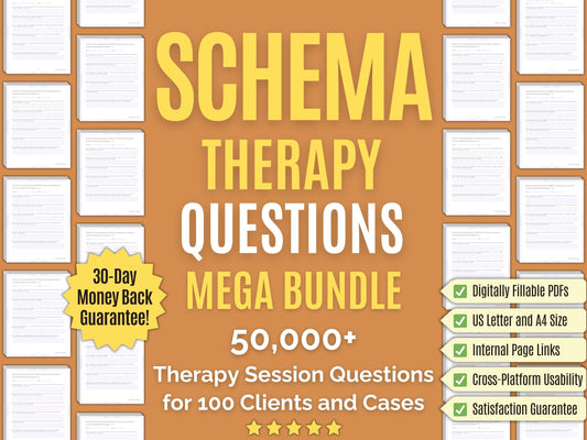 Schema Therapy Session Questions Psychology Workbooks