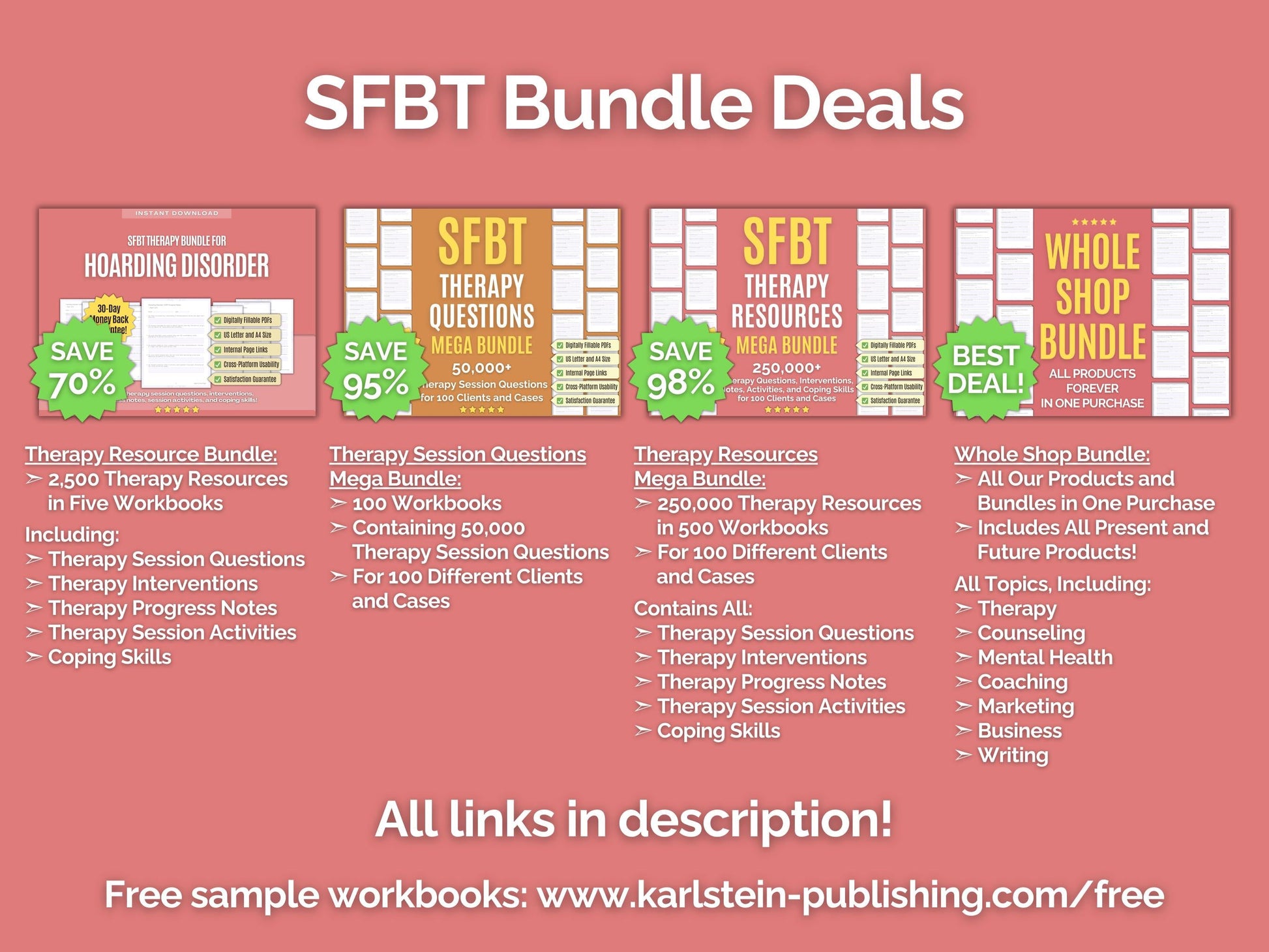 Hoarding Disorder Solution-Focused Brief Therapy (SFBT) Psychotherapy Sessions