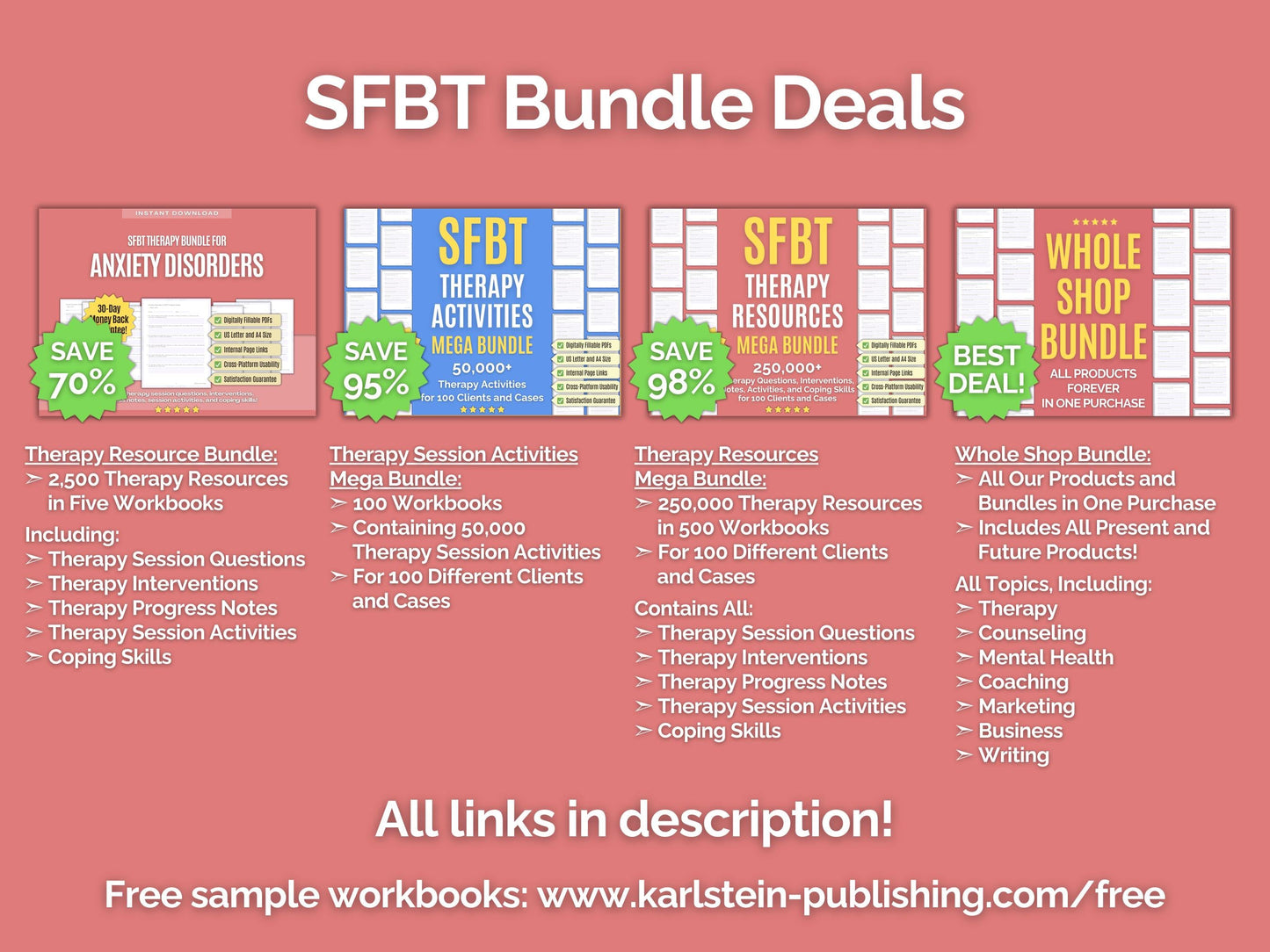 Anxiety Disorders Solution-Focused Brief Therapy (SFBT) Psychotherapy Sessions