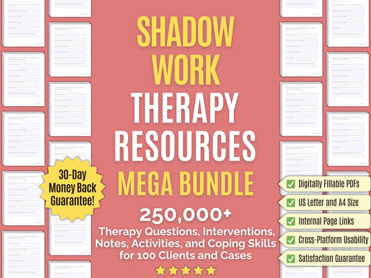 Shadow Work Psychology Workbooks