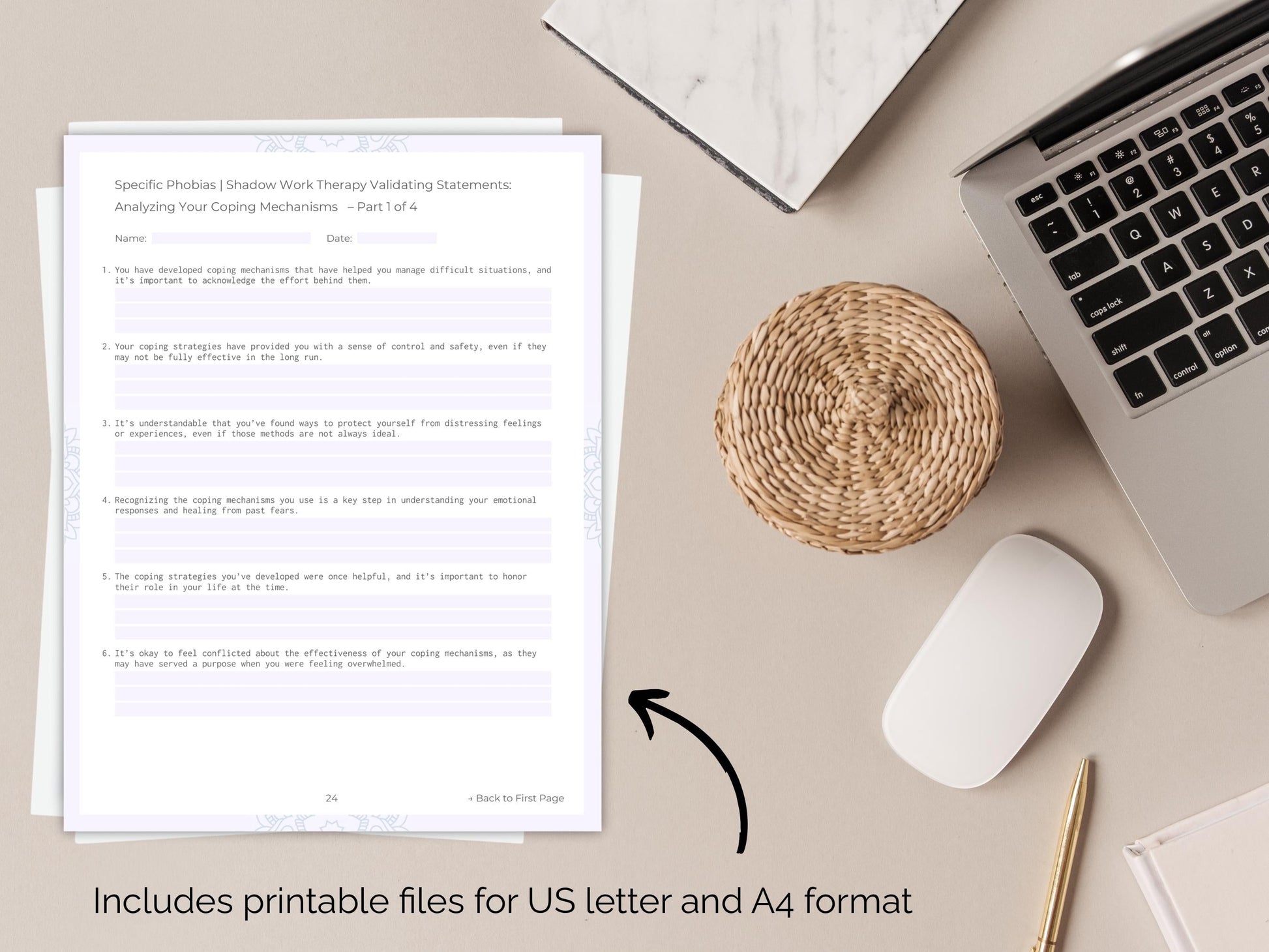 Specific Phobias Shadow Work Psychologist Resources