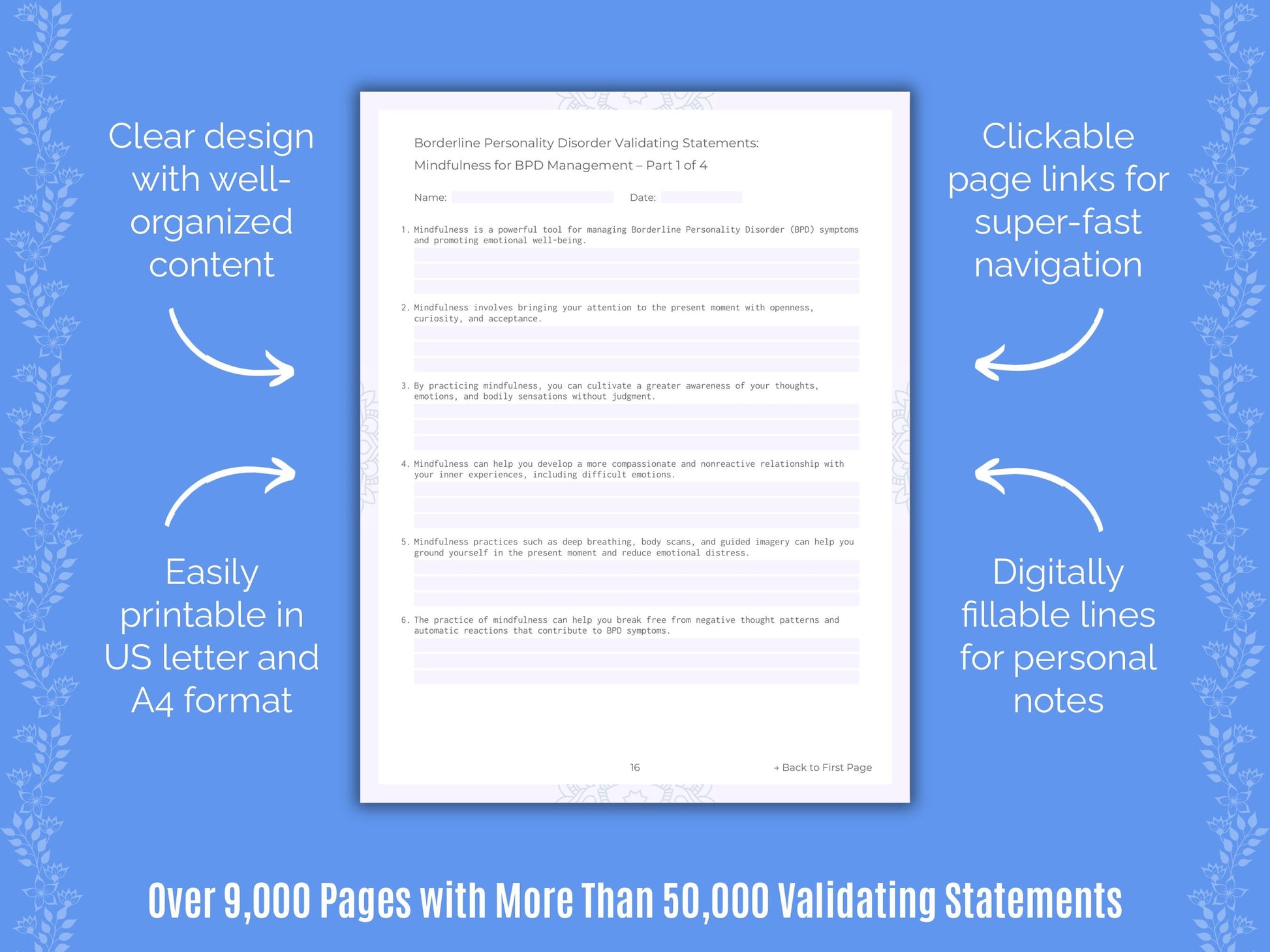 Validating Therapy Statements Psychologist Resources