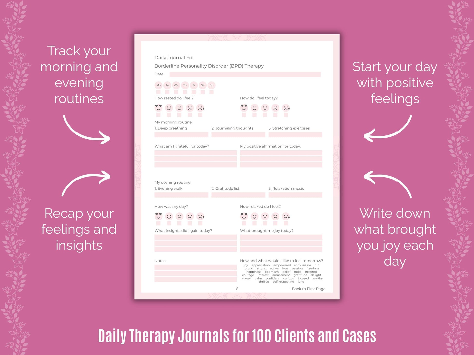 Therapy Counselor Cheat Sheets