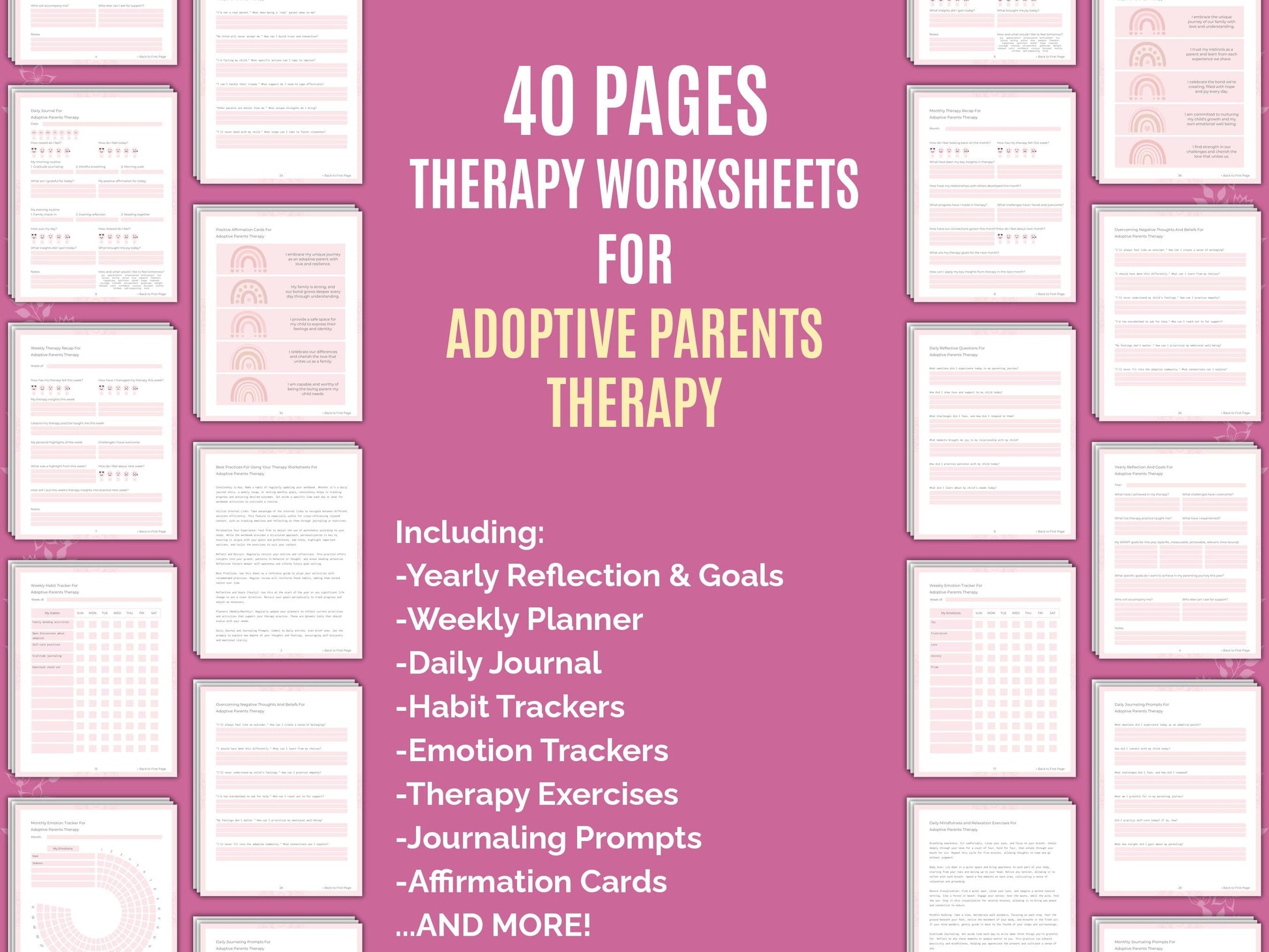 Therapy Therapist Worksheets