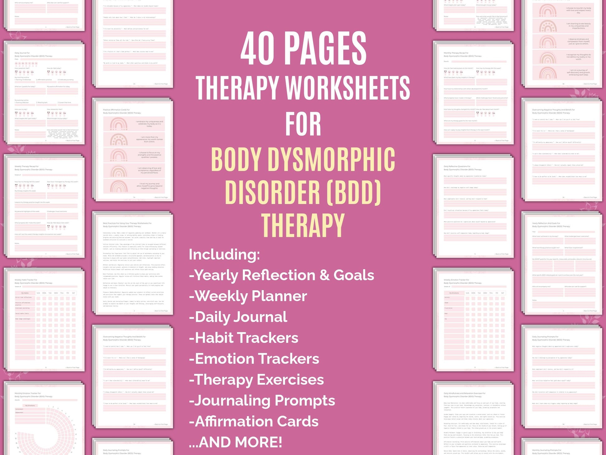 Therapy Therapist Worksheets