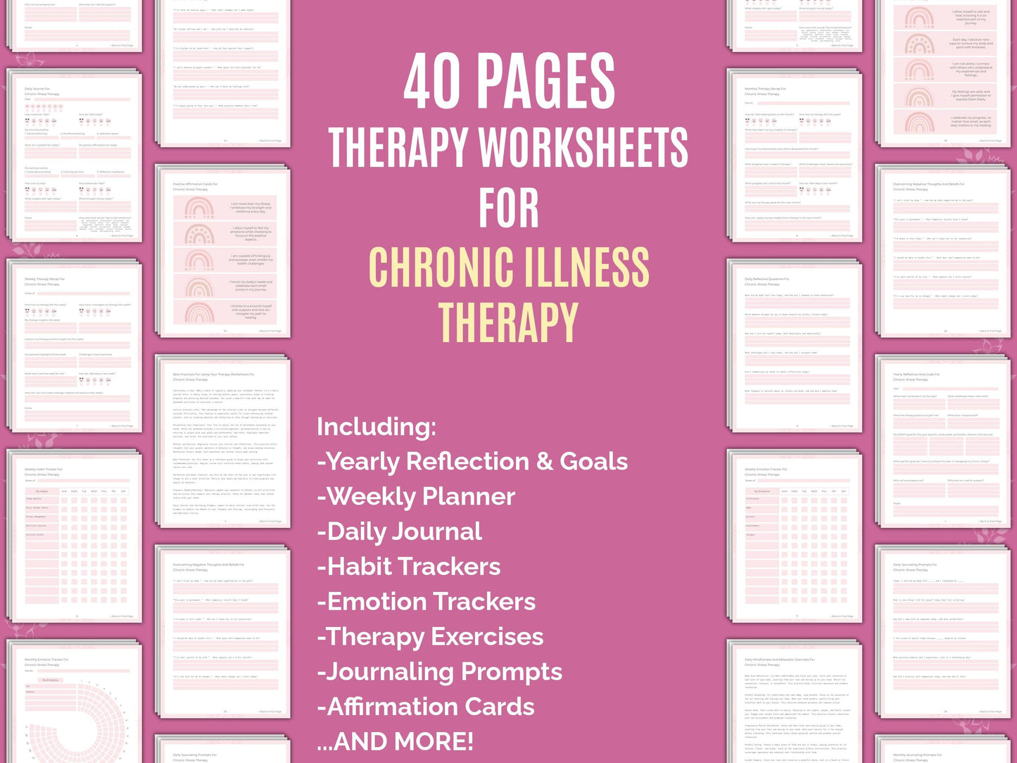 Therapy Therapist Worksheets