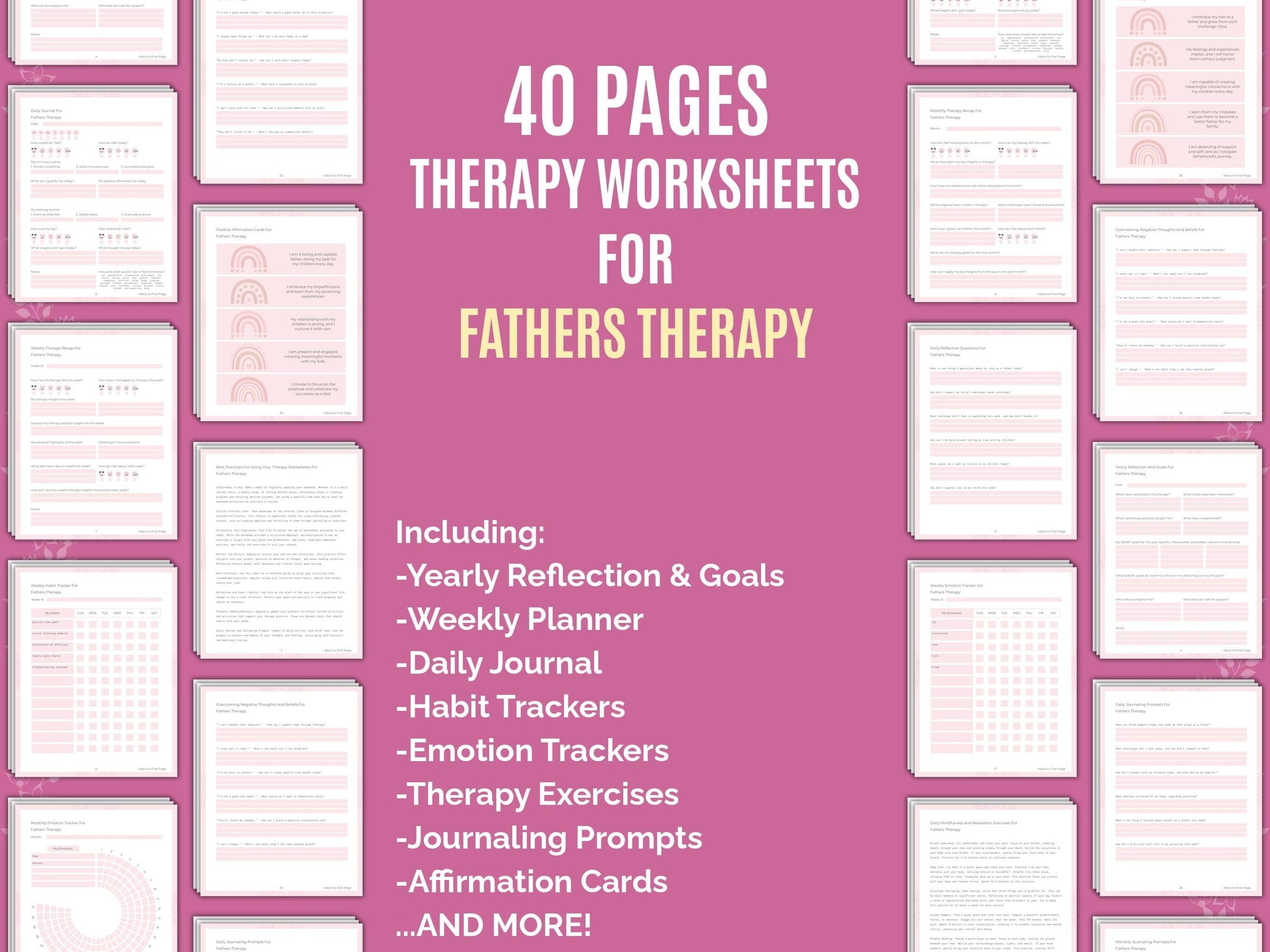 Therapy Therapist Worksheets