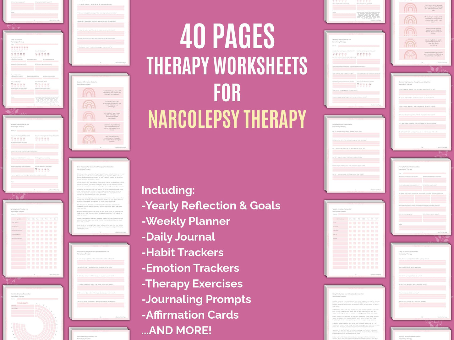 Therapy Therapist Worksheets