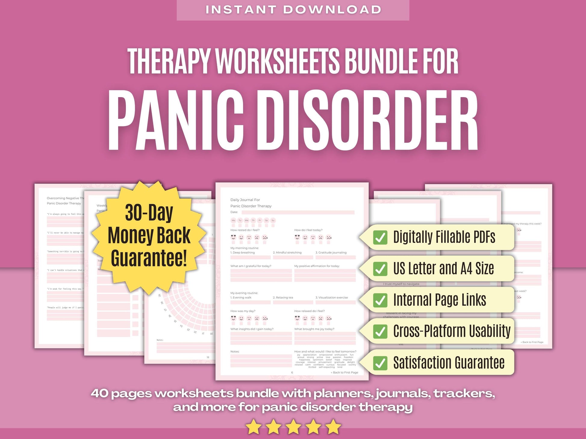 Therapy Psychology Workbooks