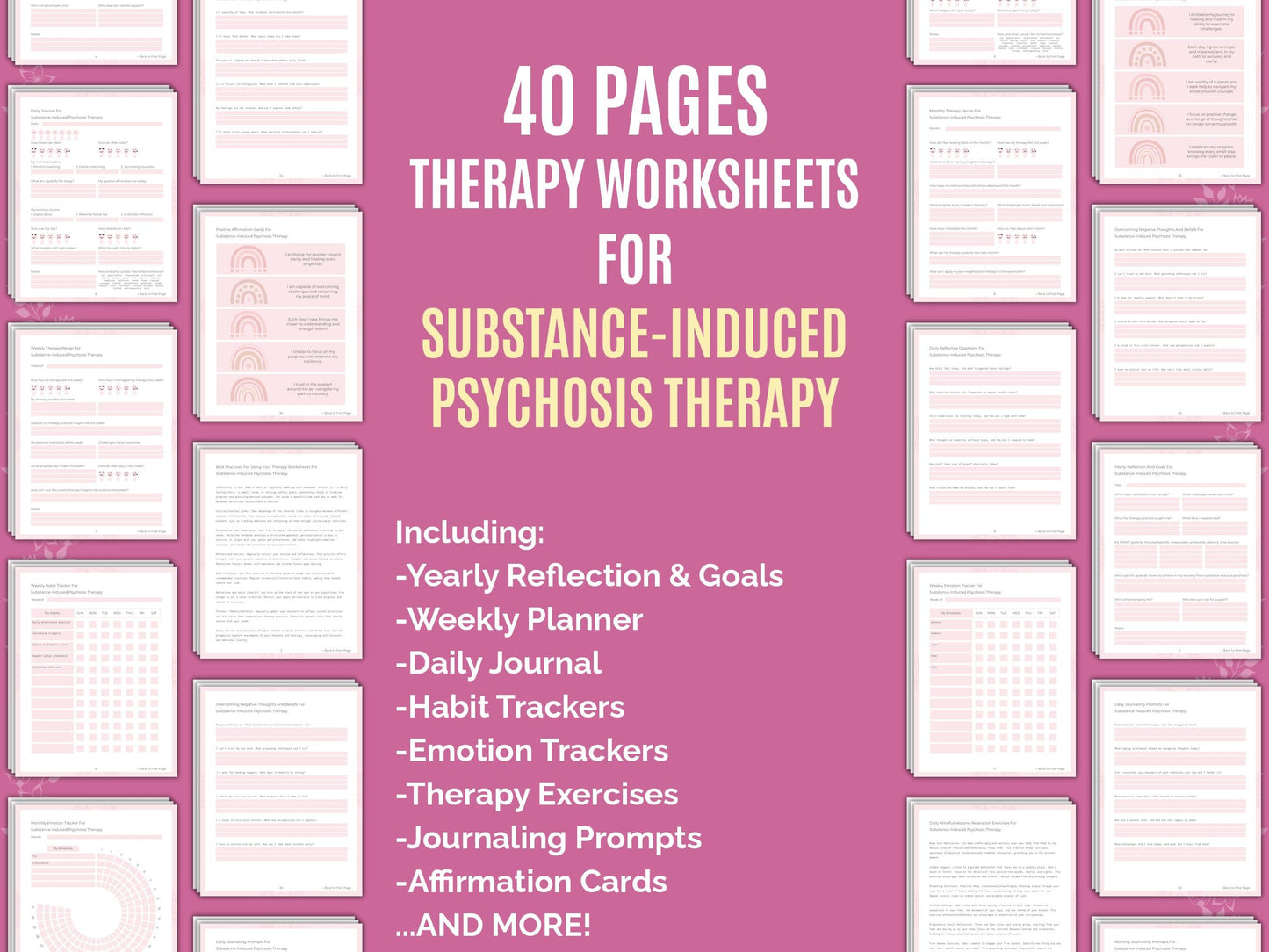 Therapy Therapist Worksheets