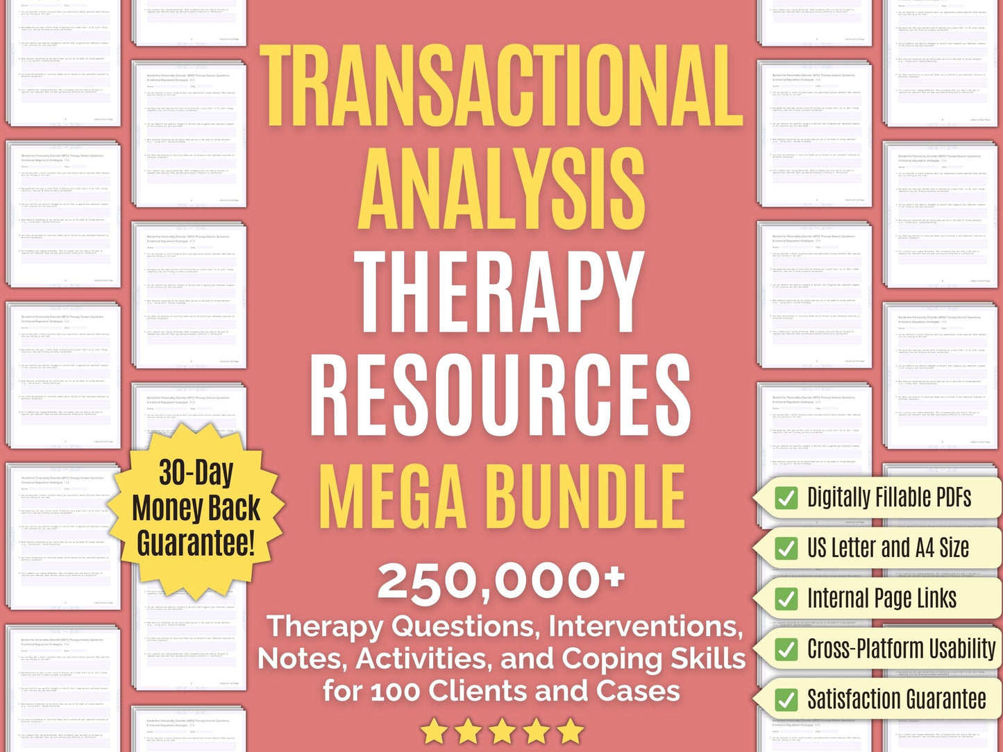 Transactional Analysis Psychology Workbooks