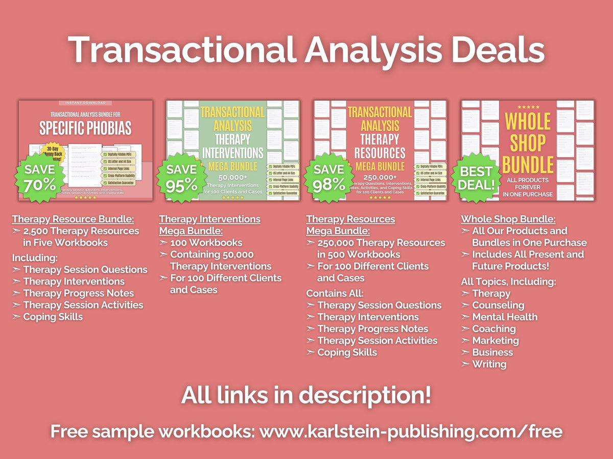 Specific Phobias Transactional Analysis Psychotherapy Sessions