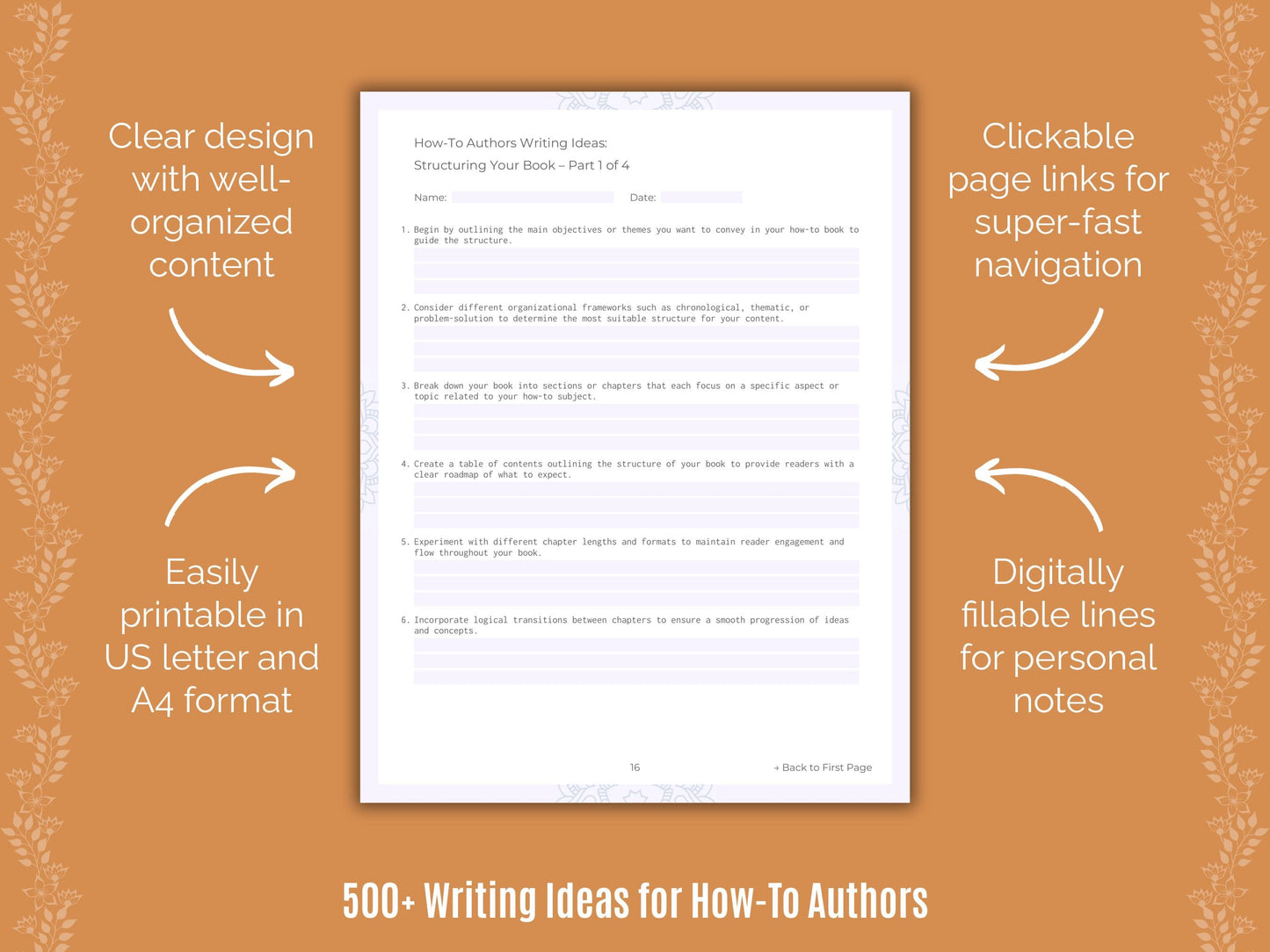 How-To Authors Writing Templates