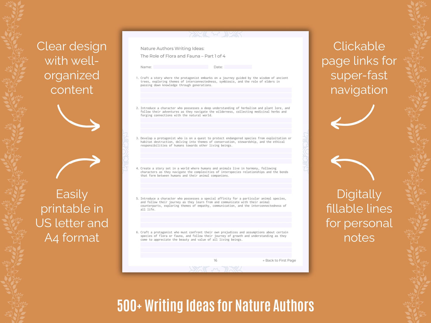 Nature Authors Writing Templates