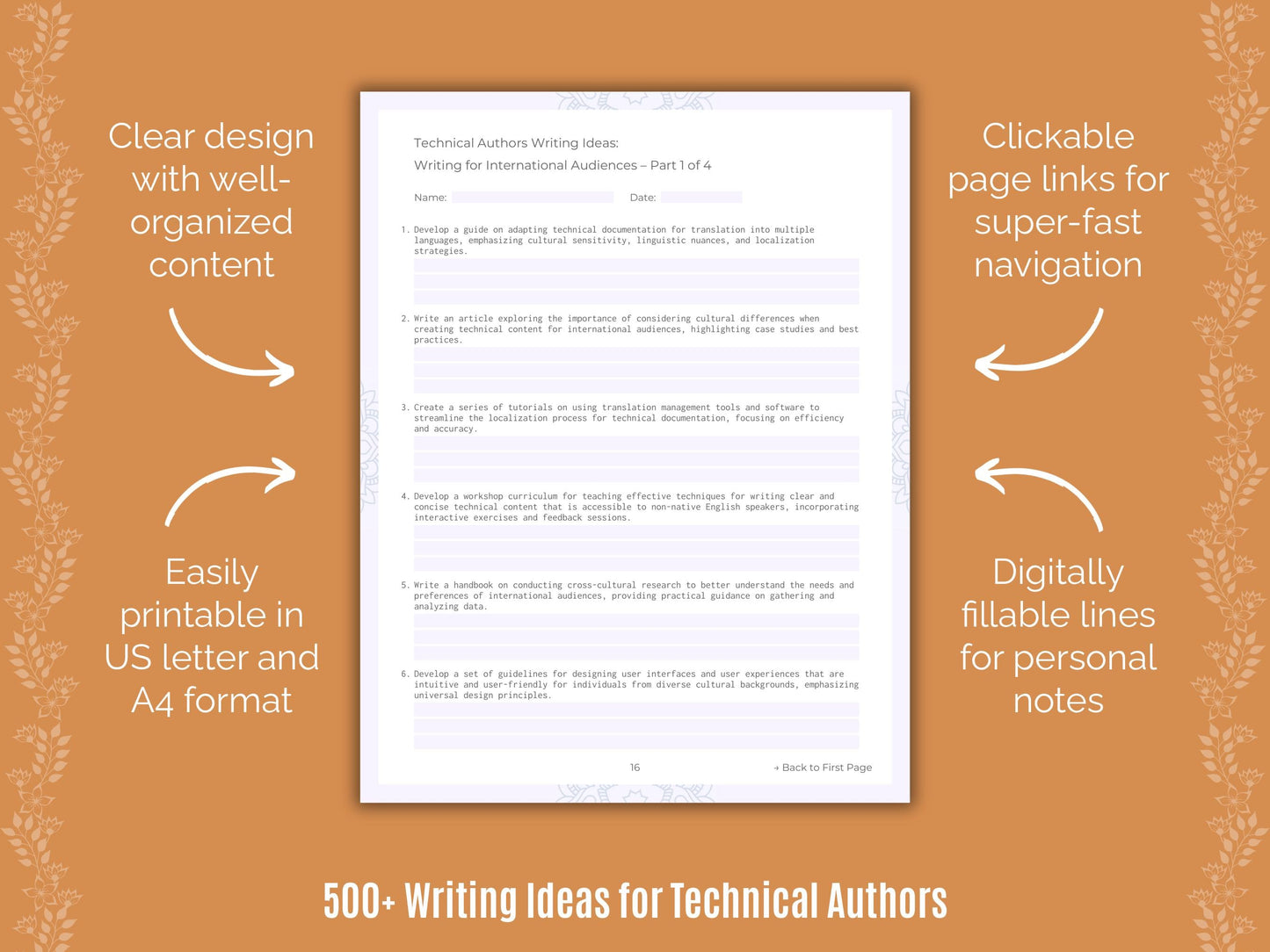 Technical Authors Writing Templates