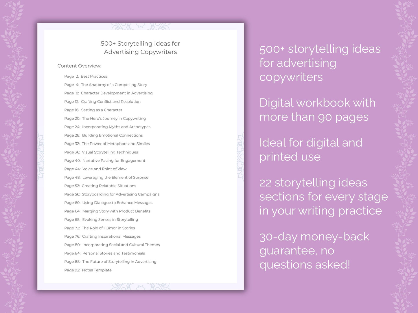 Advertising Copywriters Writing Worksheets