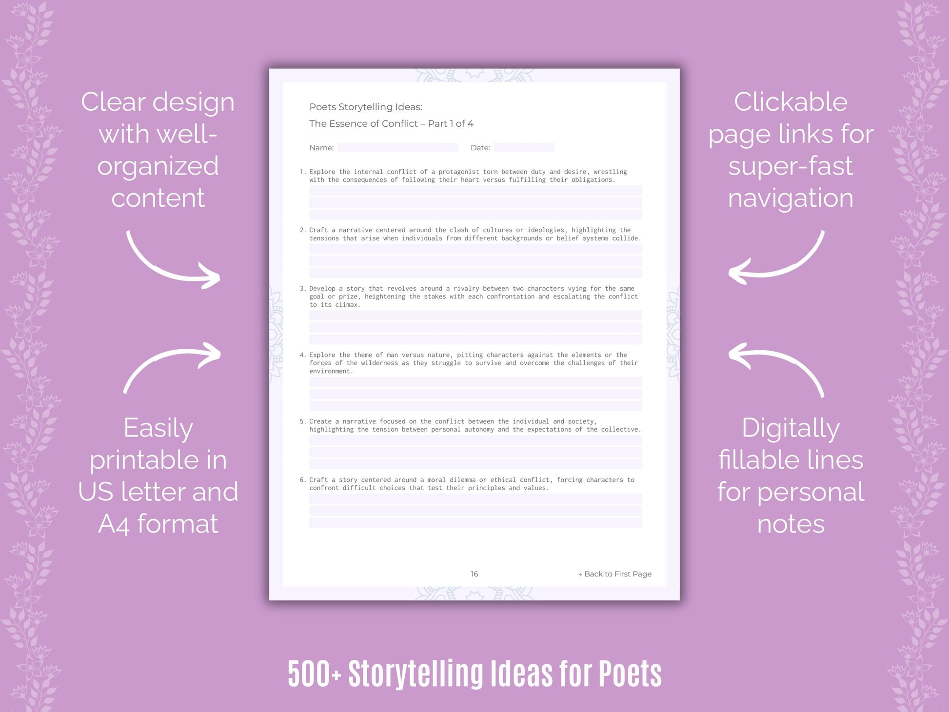 Poets Writing Templates