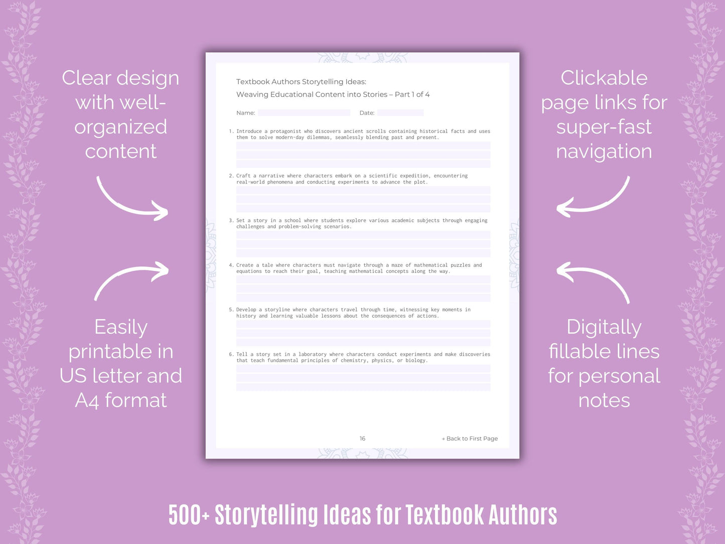 Textbook Authors Writing Templates