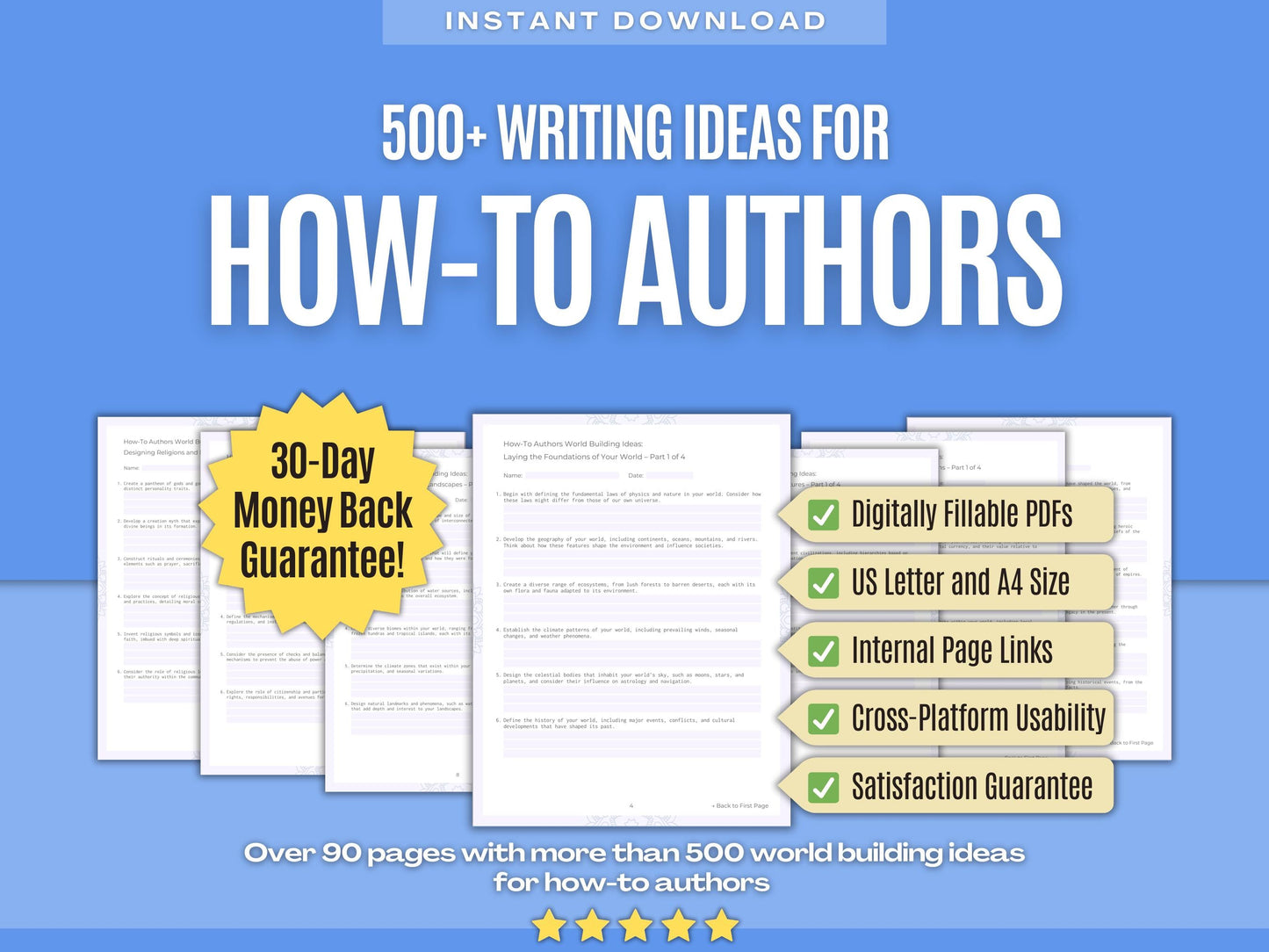 How-To Authors Writing Workbooks