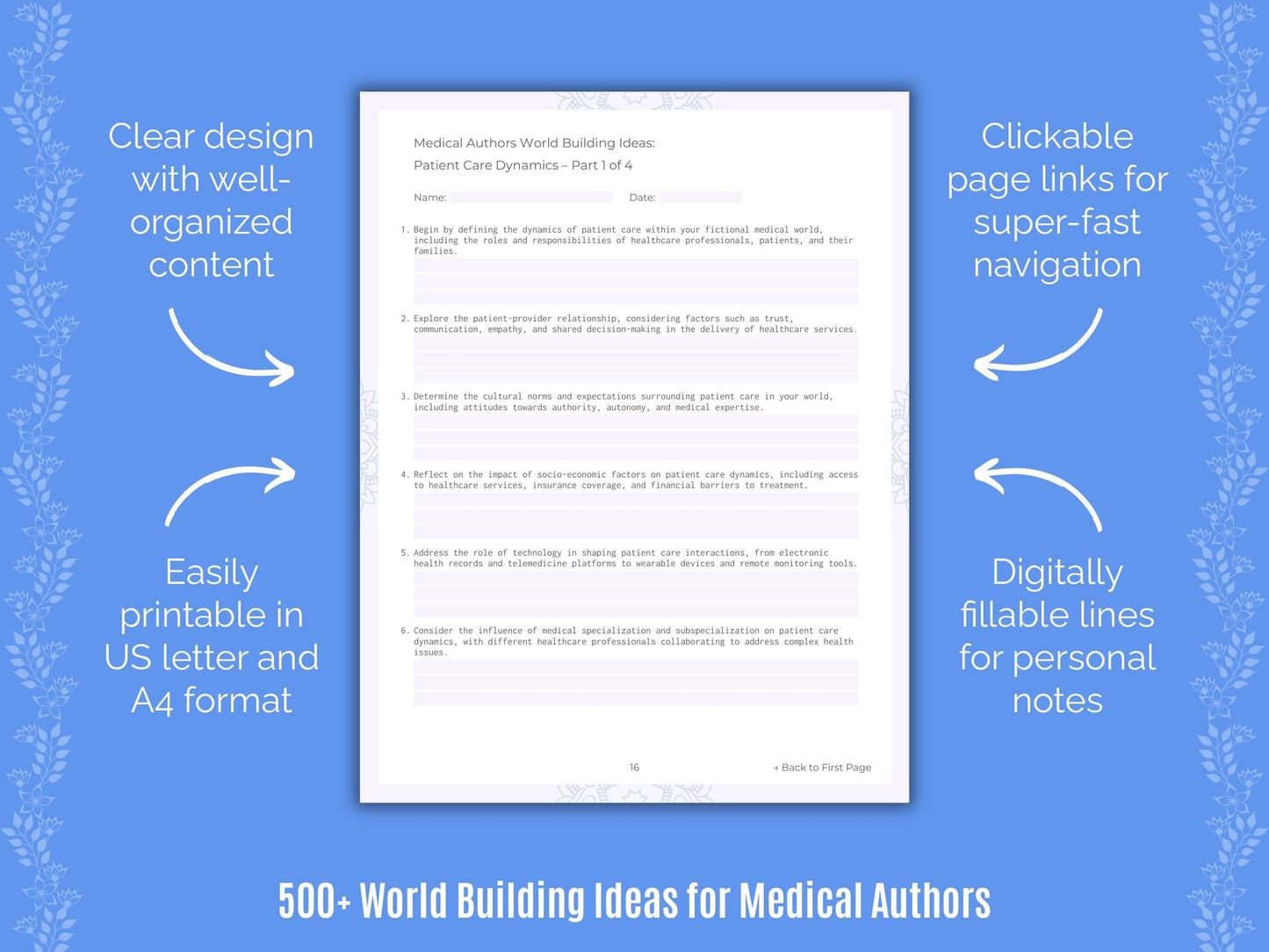 Medical Authors Writing Templates