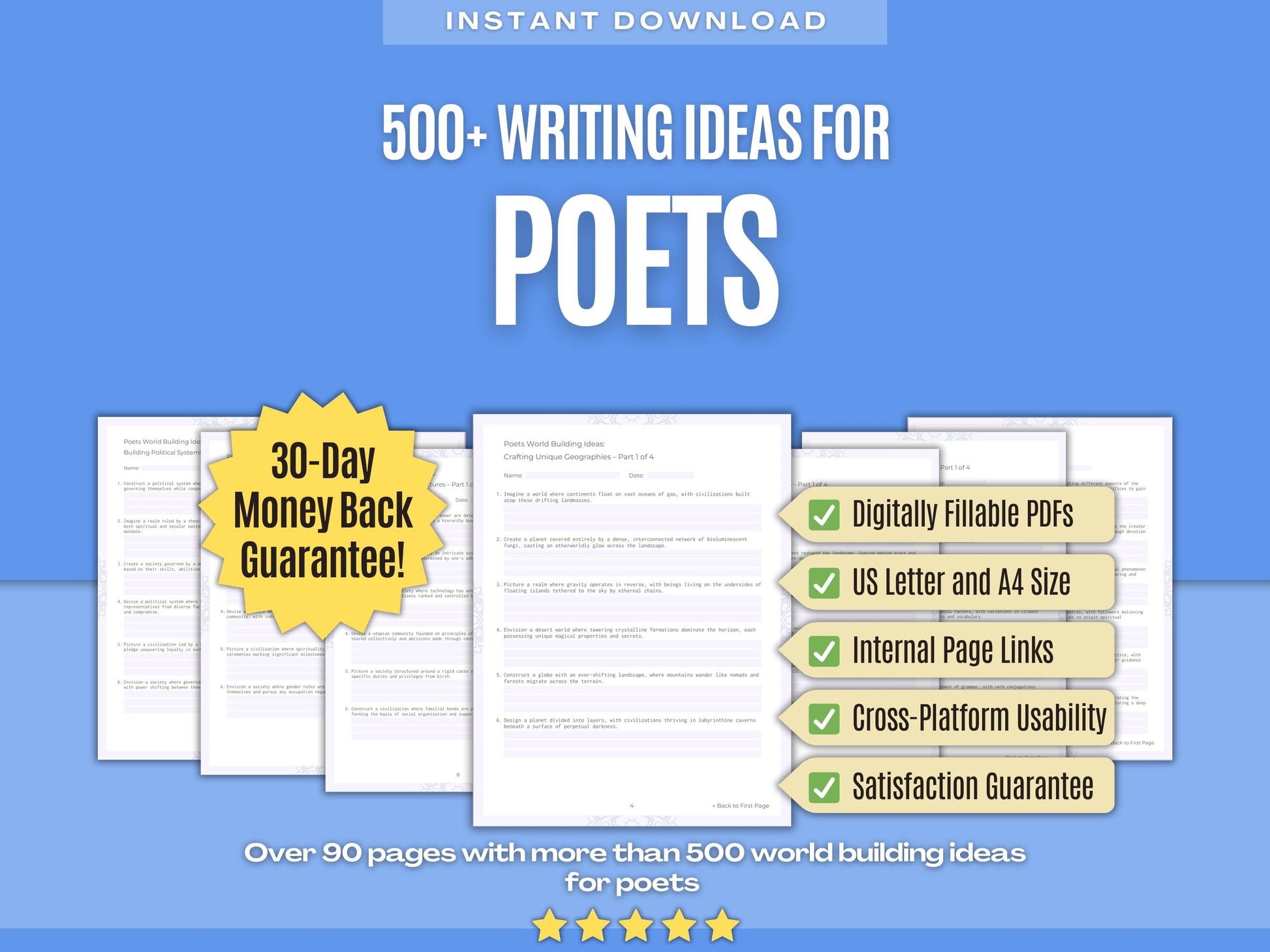 Poets Writing Workbooks