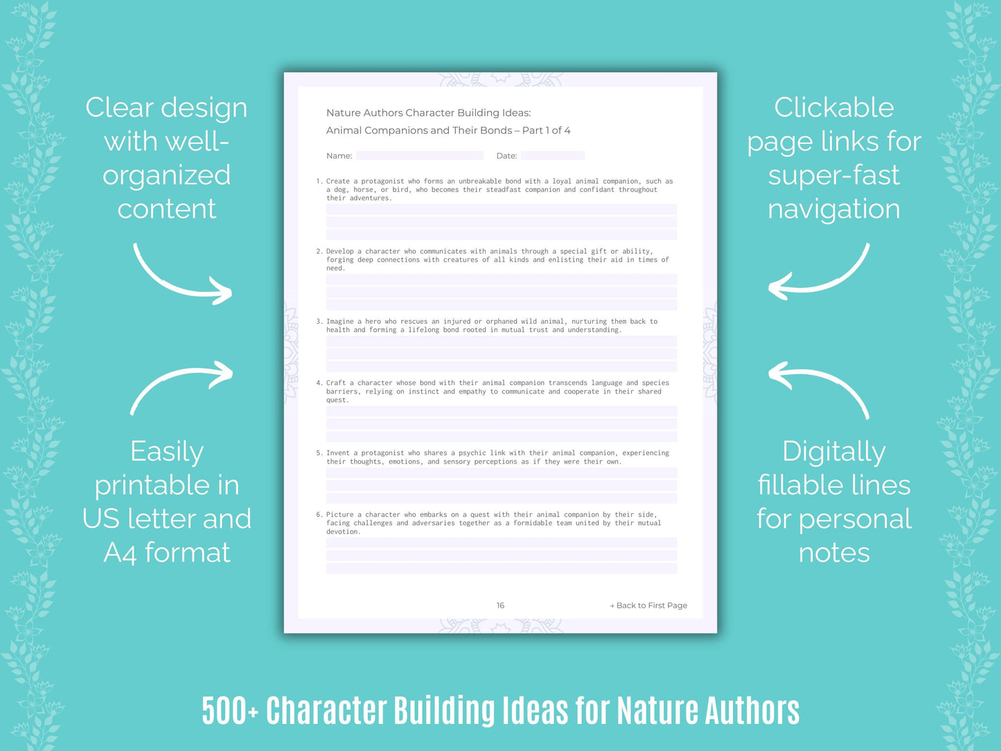 Nature Authors Writing Templates