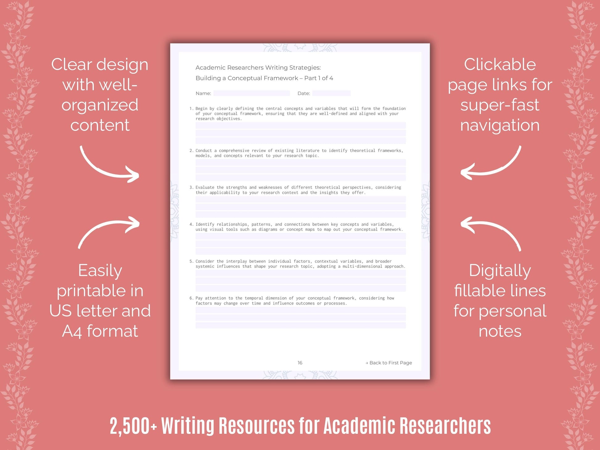 Academic Researchers Writing Cheat Sheets