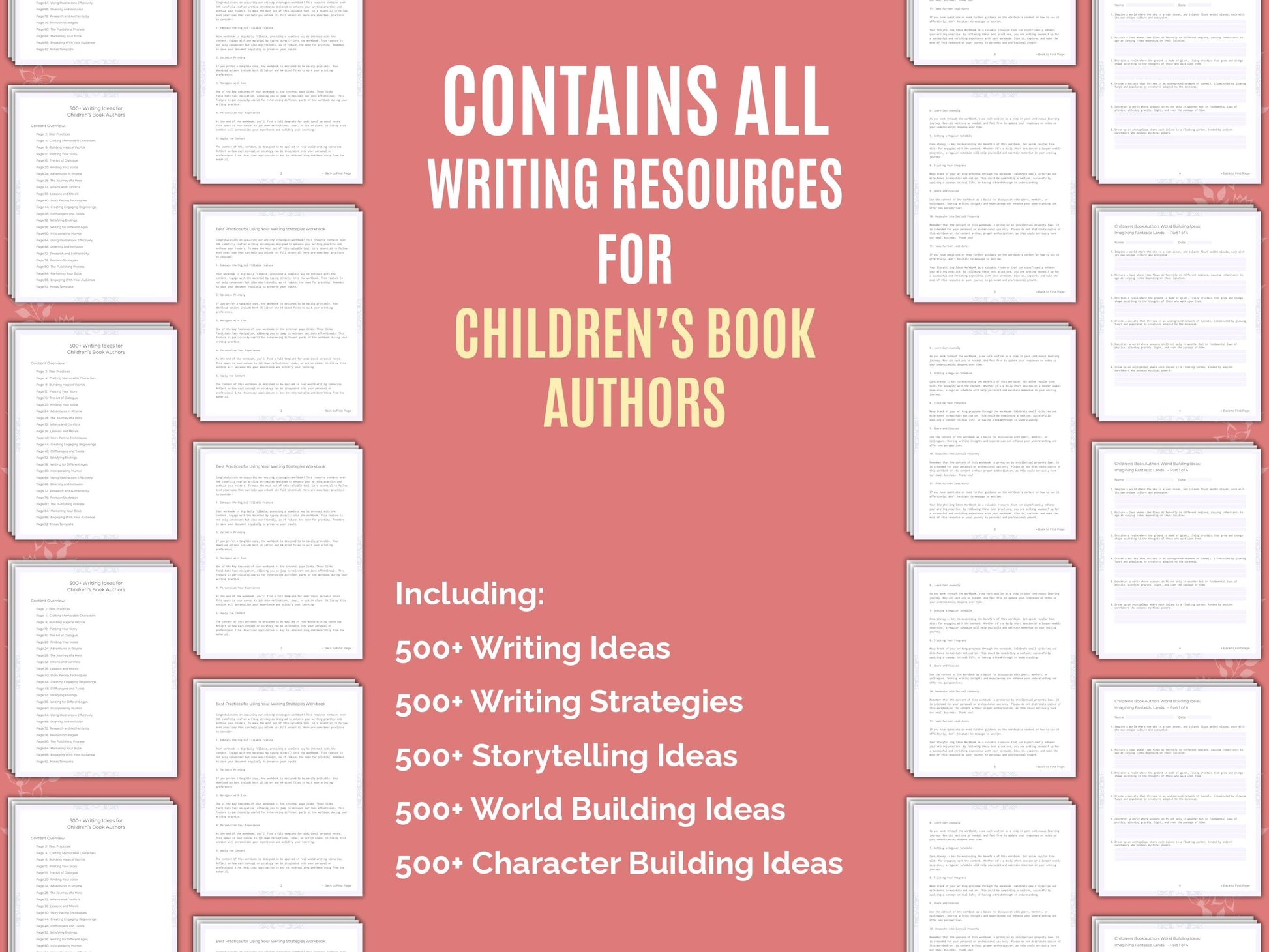 Children’s Book Authors Writing Worksheets