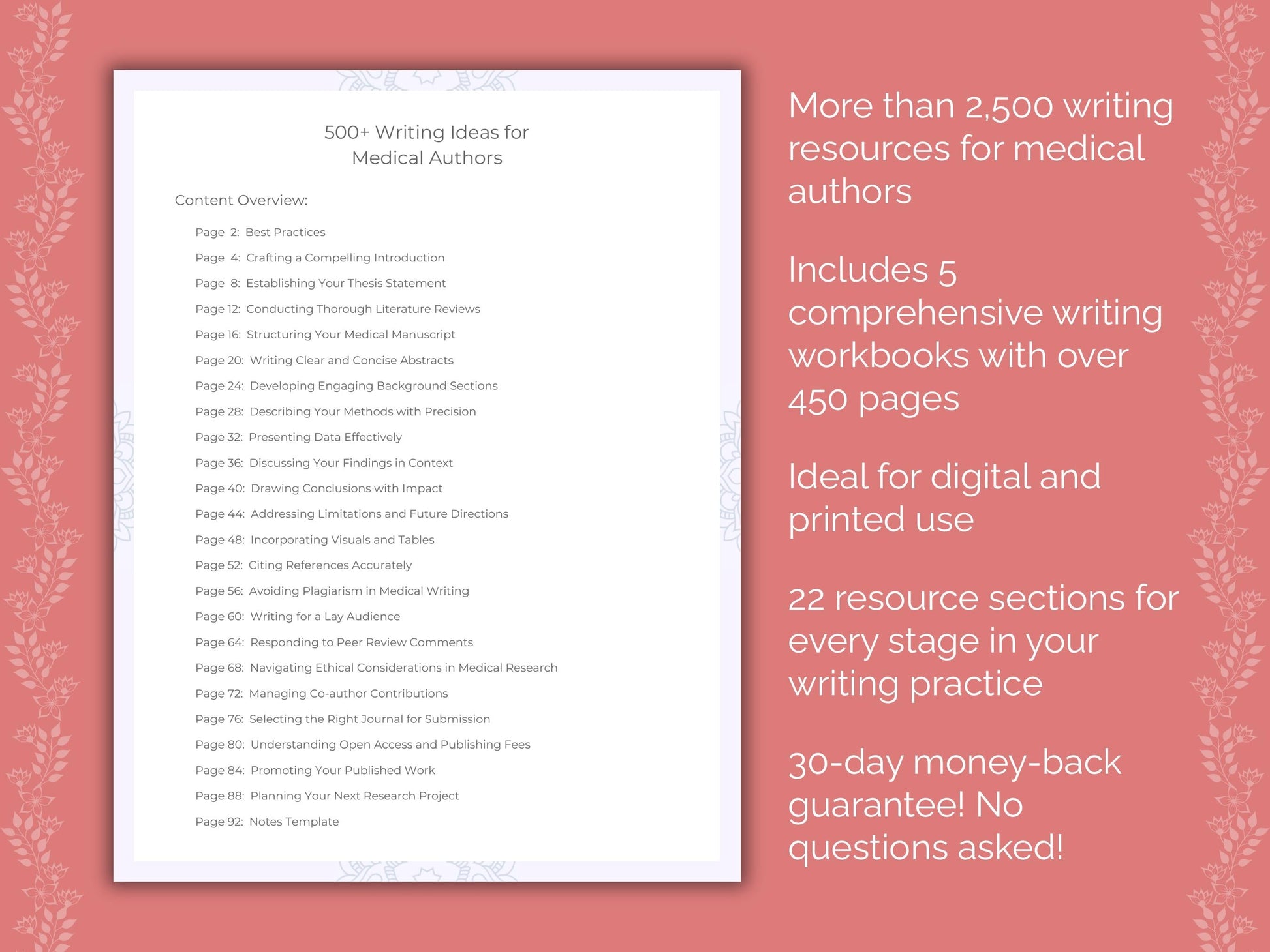 Medical Authors Writing Templates