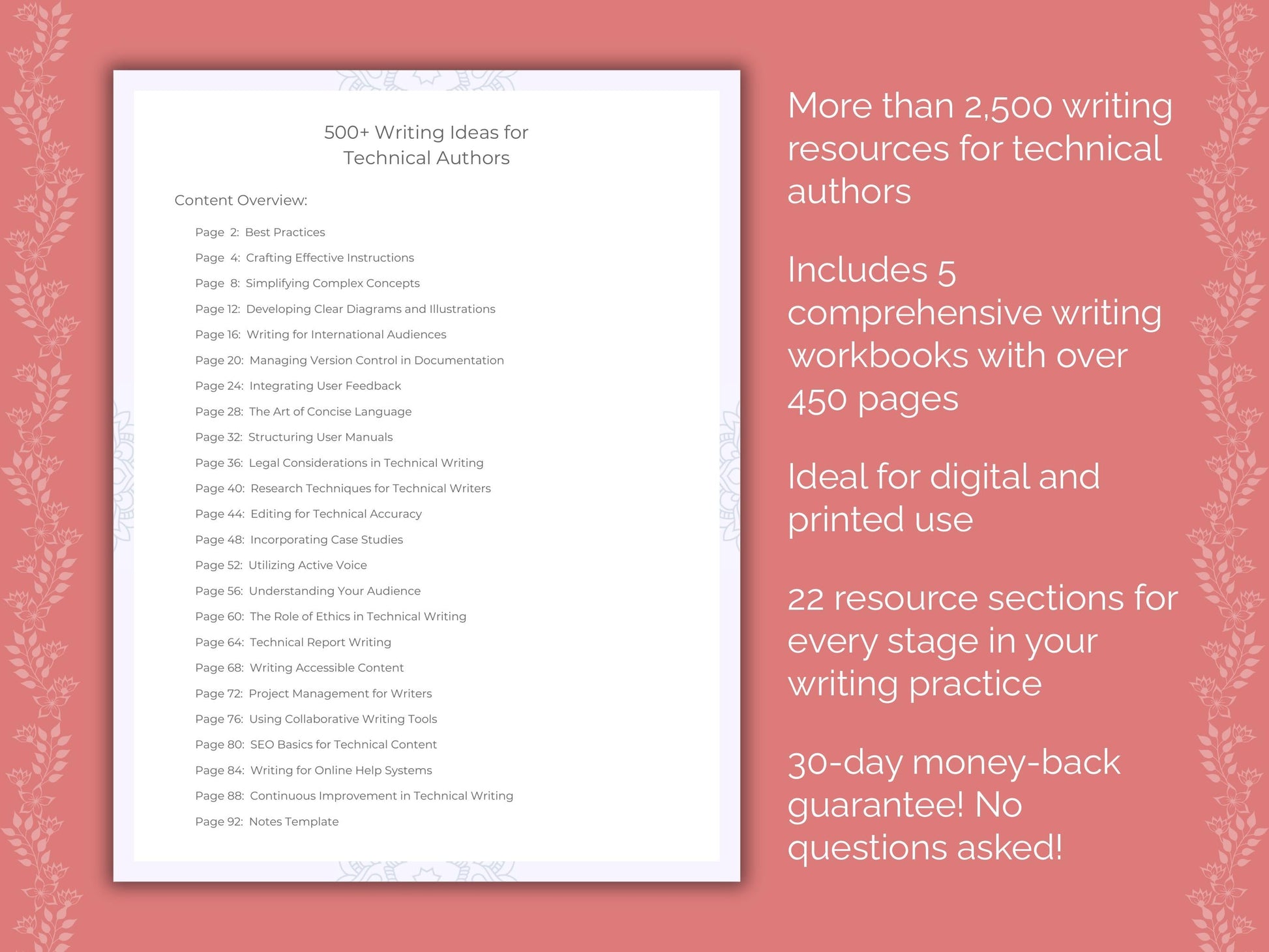 Technical Authors Writing Templates