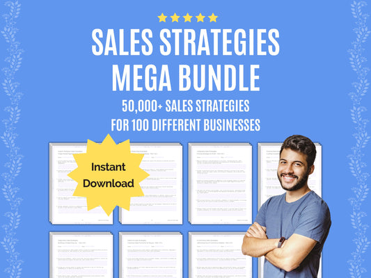 Sales Strategies Worksheet