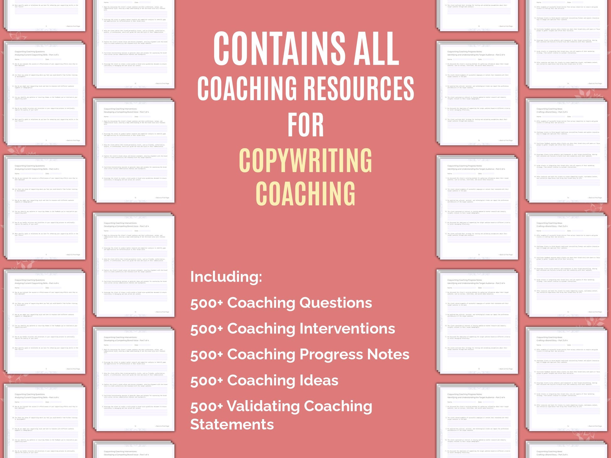 Validating Coaching Statements Workbook