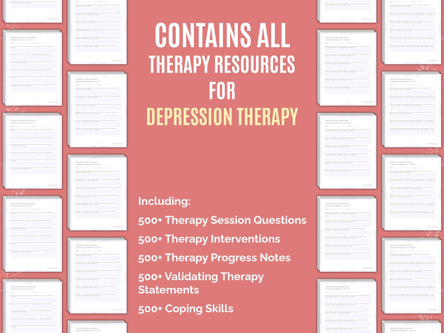 Therapy Progress Notes Worksheets